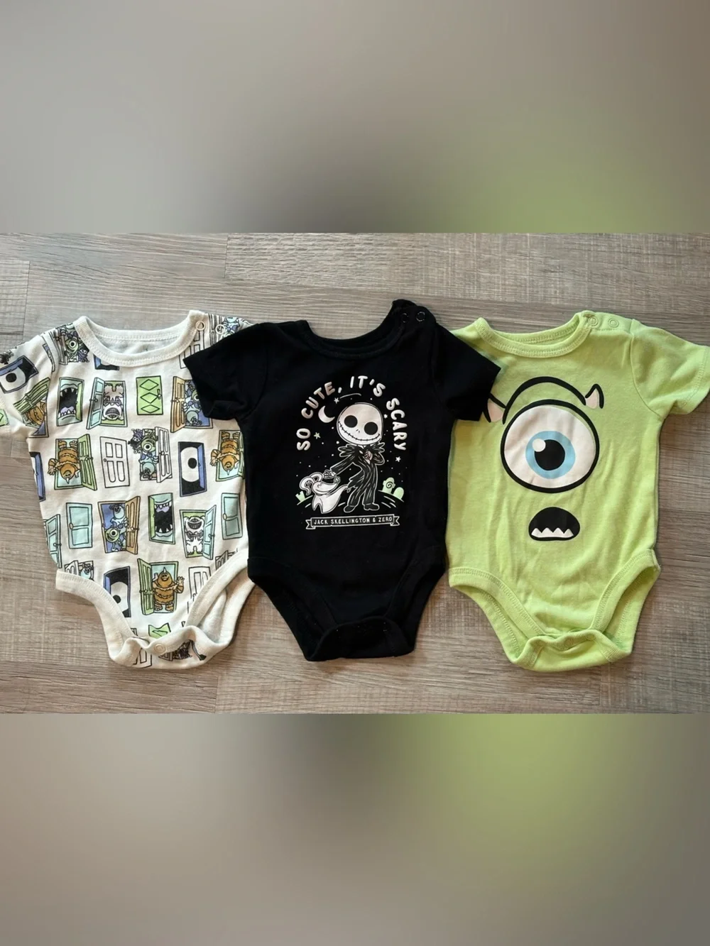 Disney Baby Set of 3 Bodysuits